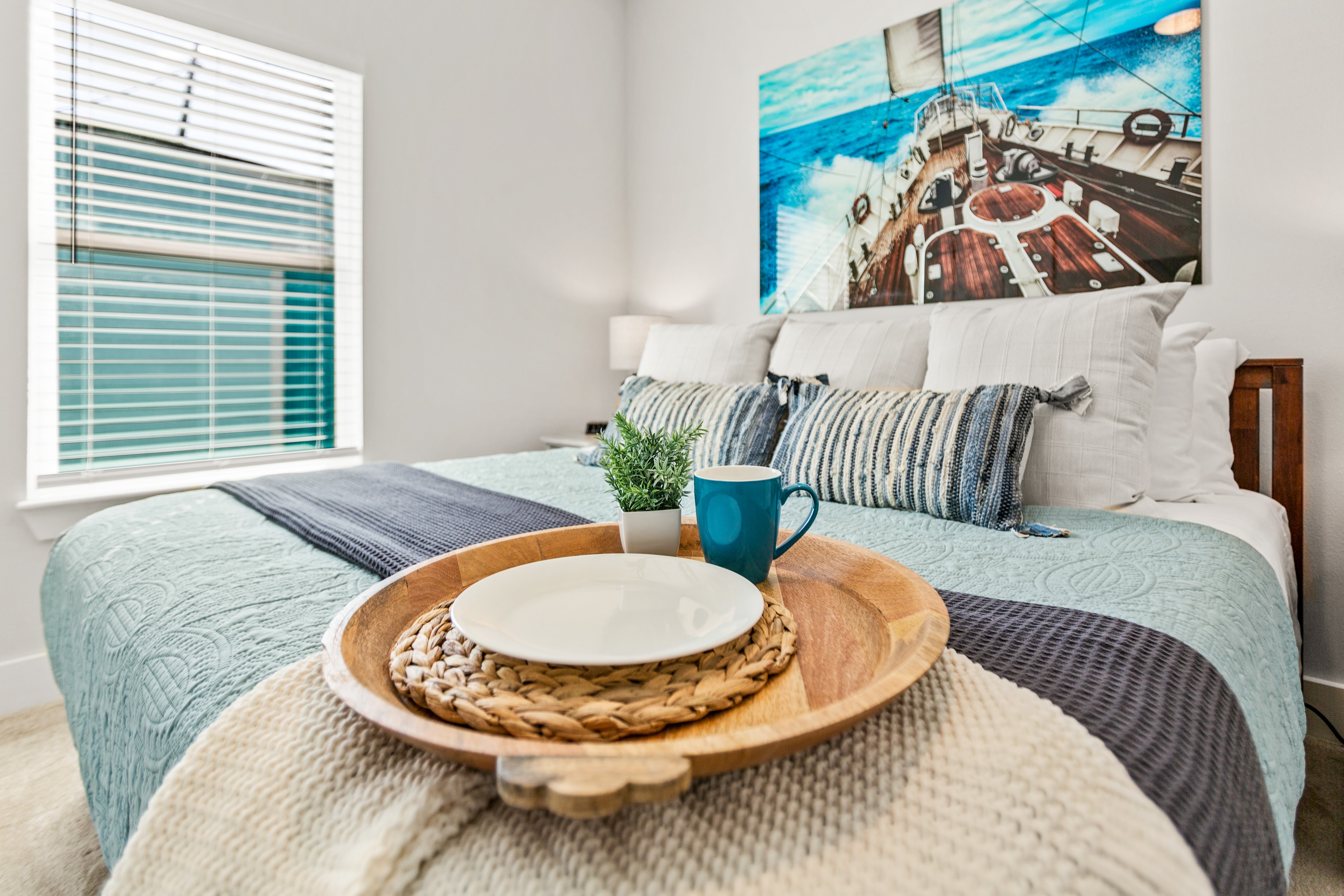 Sea Star Tides — coastal bedroom